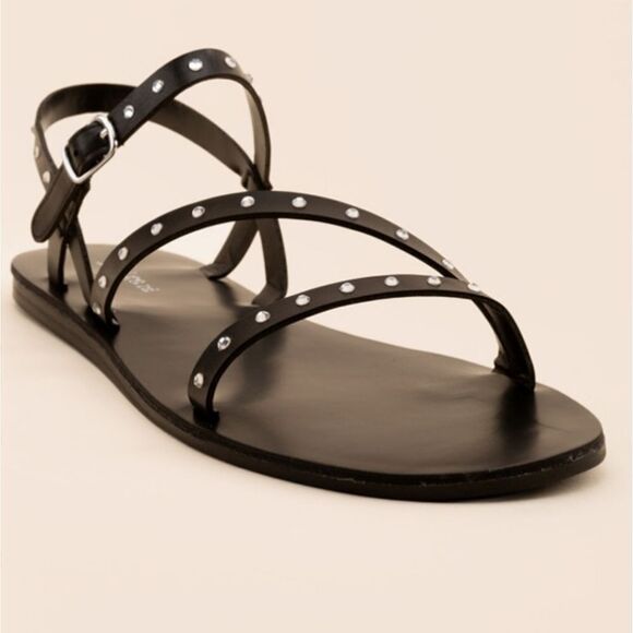 BRAND NEW INDIGO RD. POBART MULTI-STRAPS EMBELLISHED SANDALS - Picture 4 of 14